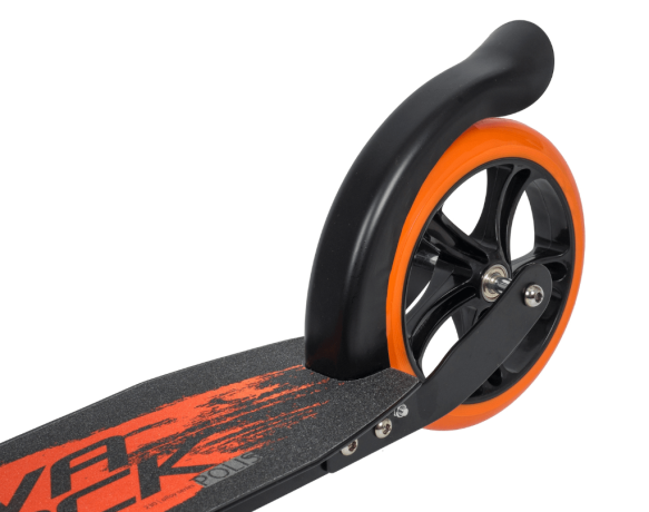 Самокат для детей NOVATRACK POLIS, оранжевый 230/180мм