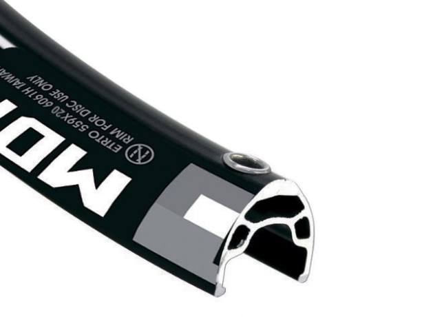 Велосипедный обод Велосипедный обод Alexrims MD19, 650Bx19ммх32Н, F/V, двойной, D, SSE, черный. (MTB/ Trekking)TRS,Tubeless ready