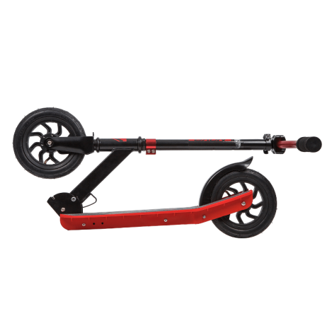 Самокат для детей NOVATRACK POLIS, красный 200/200мм