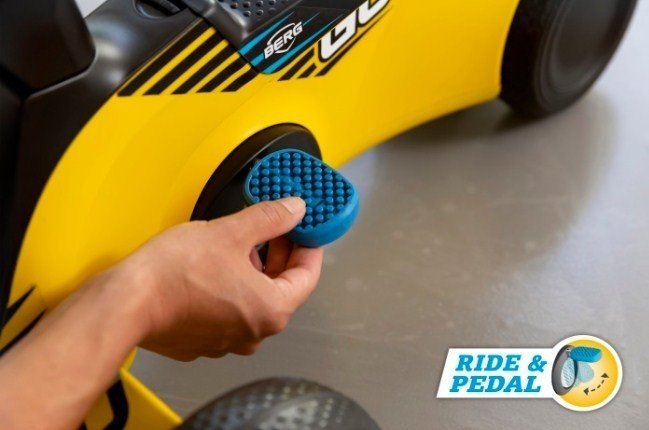 Веломобиль BERG GO² SparX Yellow