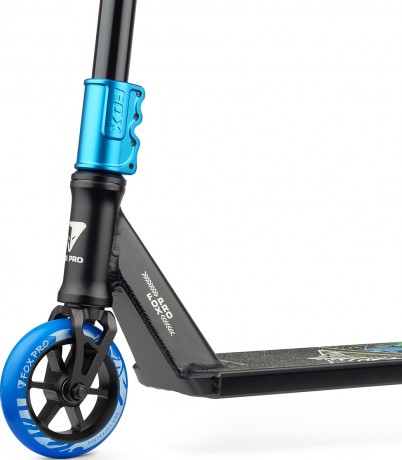 Самокат FOX Big Boy 5.0 (2020), Чёрный/синий