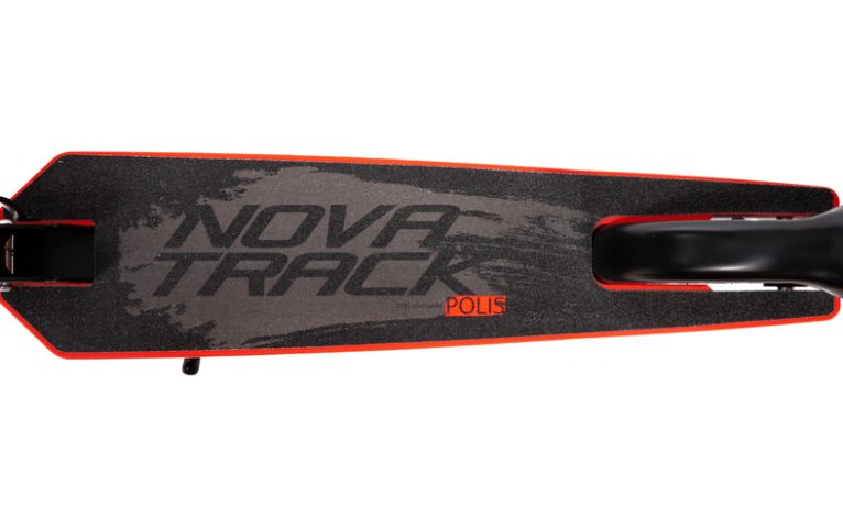 Самокат для детей NOVATRACK POLIS 200/200мм, красный