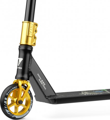 Самокат FOX Big Boy 5.0 (2020), Чёрный/золотой