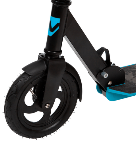 Самокат для детей NOVATRACK POLIS 200/200мм, синий-черный