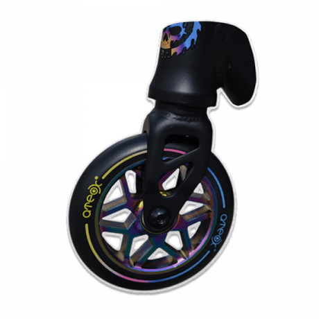 Колесо для трюкового самоката 110 мм ATEOX алюминий НЕОХРОМ