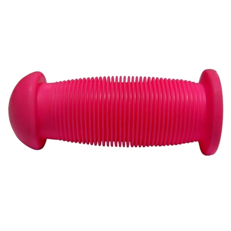 Велосипедные грипсы Hualong грипсы детские 22,2х83мм, резина, с фланцами, с закрытым концом, красные