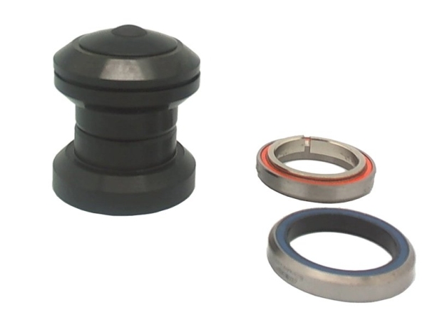 Neco рулевая h773 нерезьбовая, 1-1/8"х34х30мм, высота 29,5±0,5мм, алюминий 6061, на промподшипниках nhb-6a (d:41.8 x 45*х 45*), черная, 8 частей. в торг.уп.