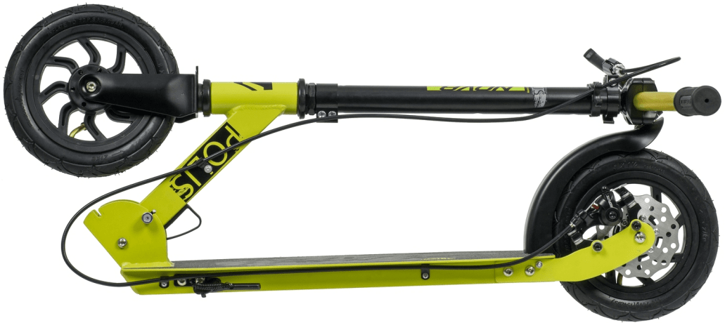 Самокат 200DB.POLIS.GN20 для детей NOVATRACK POLIS, зеленый