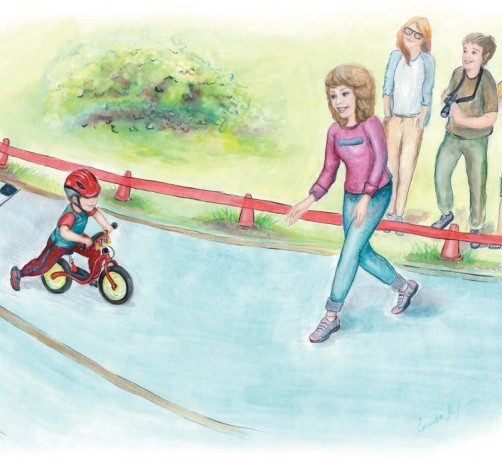 Ника Вереск: Стремительный Гоша. Книга о беговеле