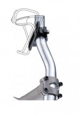 Адаптер CL-D13 на руль 22-25,4мм для флягодержателя, алюминий, чёрный