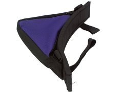 Сумка для велосипеда под раму sl-1224, 6,4х7,8х30,5см, нейлон420d/полиэстер 600d, фиолетовая