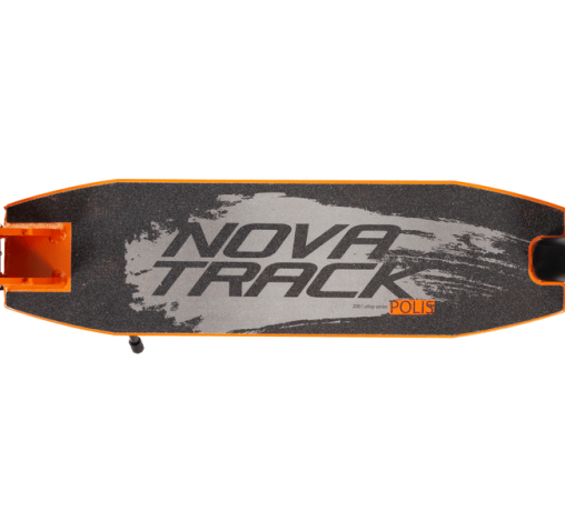 Самокат 200DBA.POLIS.BOR21 для детей NOVATRACK POLIS, оранжевый