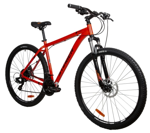 Велосипед STINGER 29" ELEMENT EVO оранжевый, алюминий, размер 22"