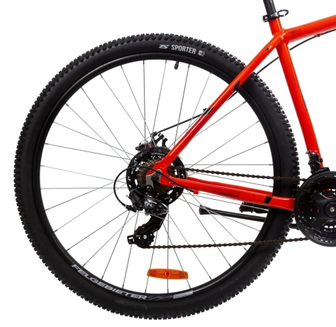 Велосипед STINGER 29" ELEMENT EVO оранжевый, алюминий, размер 22"