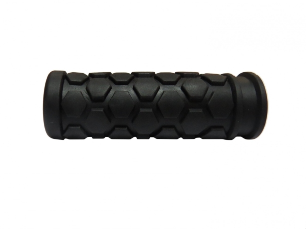 Велосипедные грипсы HuaLong 22,2х85мм, резина, чёрные