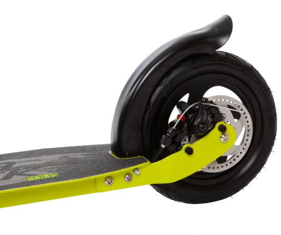 Самокат 200DBA.POLIS.BGN21 для детей NOVATRACK POLIS, зеленый