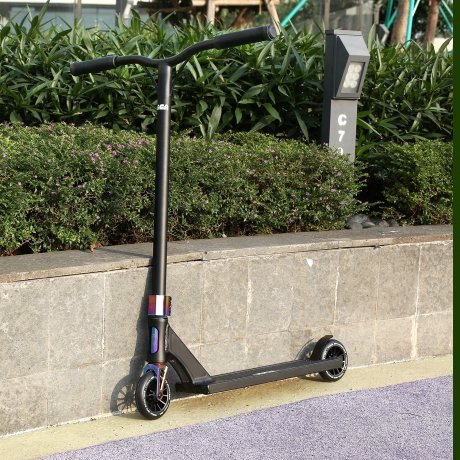 САМОКАТ ТРЮКОВЫЙ VOKUL SAGA (черный/бензин)