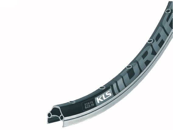 Обод KLS DRAFT CNC, 27,5", 32H, пистонированный, CNC, AV, чёрный