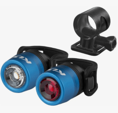 Комплект освещения KLS IO USB синий: 50лм/15лм, алюминиевый корпус, 0,5W Cree LED