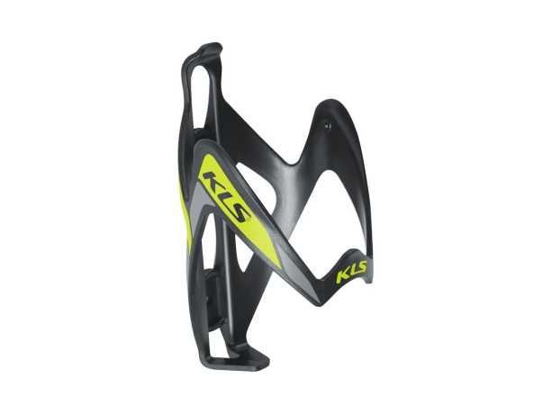 Флягодержатель Kellys patriot, поликарбонат, вес 33г, чёрный/салатовый