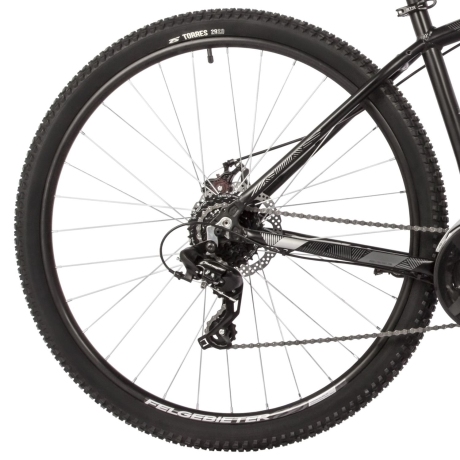 Велосипед STINGER 29" GRAPHITE STD черный, алюминий, размер 20"