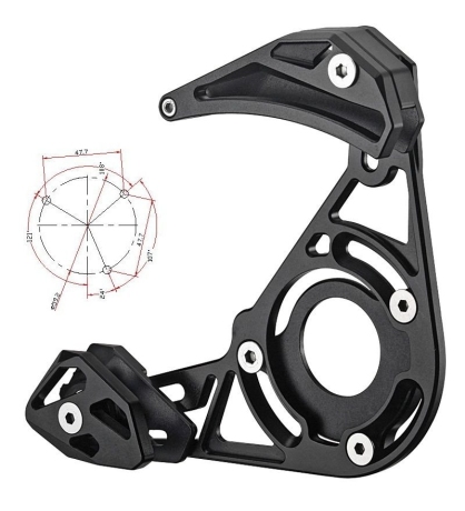 Mr.control успокоитель цепи ch-ex iscg, чёрный