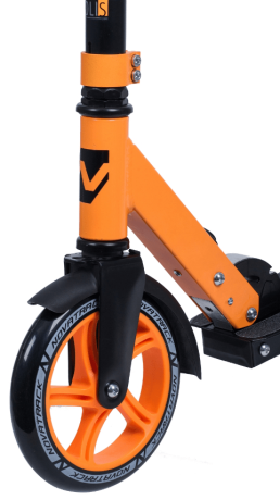Самокат 180.POLIS.OR9 для детей NOVATRACK POLIS PRO, оранжевый