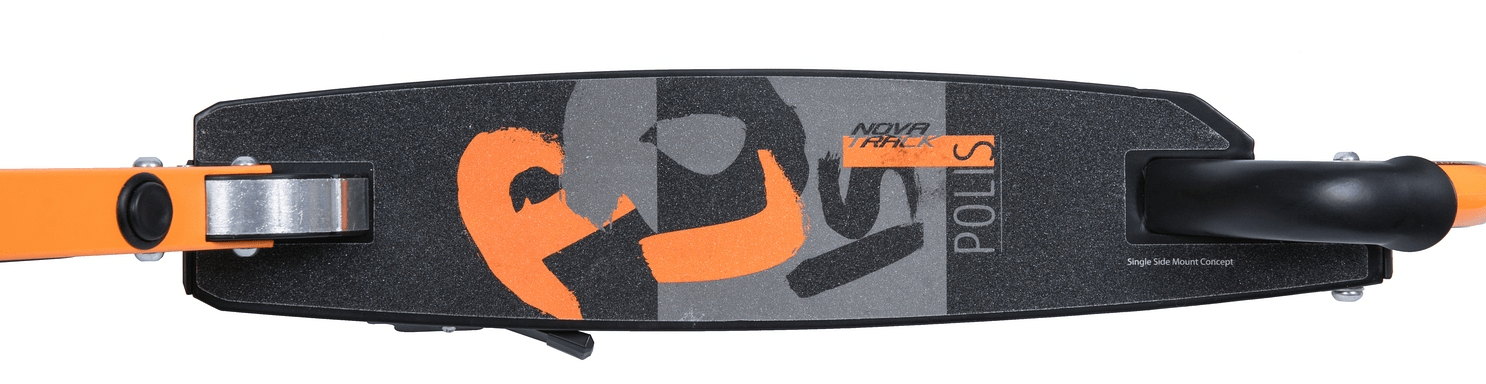 Самокат 180.POLIS.OR9 для детей NOVATRACK POLIS PRO, оранжевый