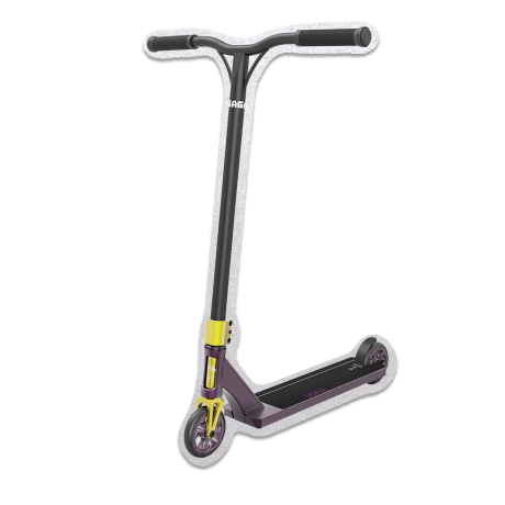 САМОКАТ ТРЮКОВЫЙ VOKUL SAGA (фиолетовый/gold)