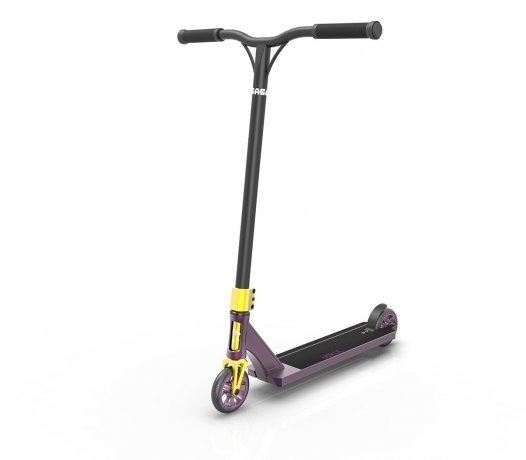 САМОКАТ ТРЮКОВЫЙ VOKUL SAGA (фиолетовый/gold)