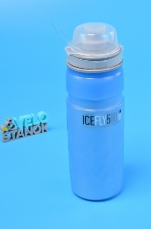 Фляга Elite, 500 мл Fly ICE, термо, синий