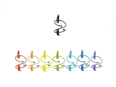 Флягодержатель n+1-BC149A-R14 алюминиевый, S-образный, вес 42г, чёрный