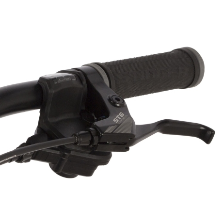 Велосипед STINGER 26" ELEMENT STD черный, алюминий, размер 16"