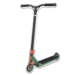 САМОКАТ ТРЮКОВЫЙ VOKUL SAGA (зеленый/оранжевый)