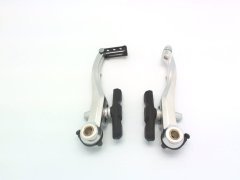 Promax тормоз v-brake tx-120 передний, алюминий, рамки 108мм, направляющая 110*,, серебр.