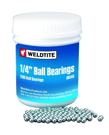 Подшипник 7-06145 задн. втул. и карет. 1/4" 200 шар. (в баночке) WELDTITE (Англия)