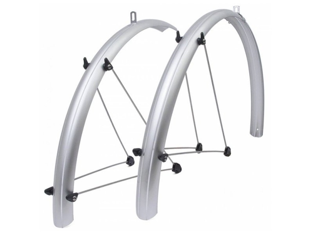 Крылья SKS PET SPB 51мм, 28", серый металлик