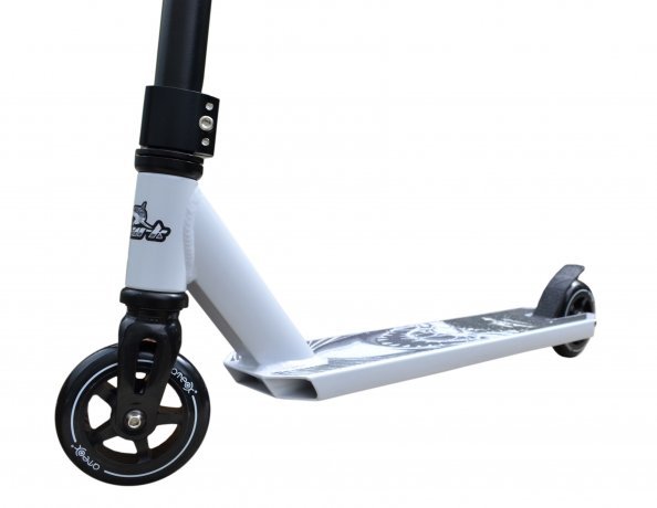 Самокат трюковый ATEOX SHARK белый