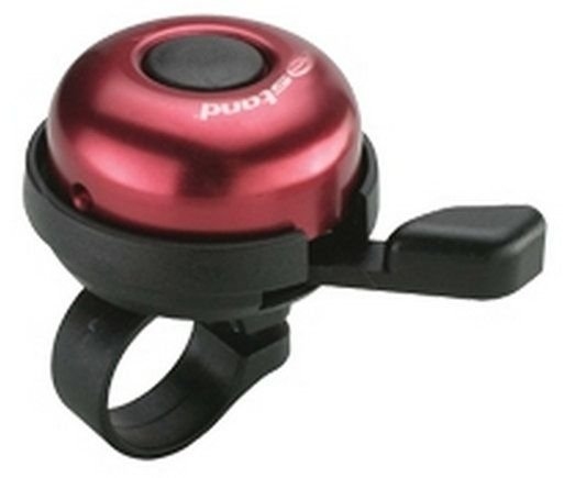 Велосипедный звонок cd-603, мтериал: алюминиевый купол, пластиковая база. крепление: на руль d:22,2мм. цвет: красный.