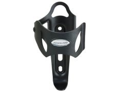 Флягодержатель CL-077L, алюминиевый, бесшовная конструкция, подходит для узких рам, фляжка вынимается сбоку, без болтов, вес 41г, чёрный