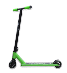 Самокат трюковый ATEOX JUMP 2020 (Черный/Зеленый)