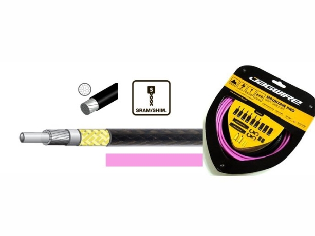 v_496_0.0x460 Jagwire trosi pereklucheniya komplekt Mountain Pro Shift, s pyatisloinoi ysilennoi obolochkoi, rozovii kypit v Moskve v internet-magazine «VELOSTANOK» Jagwire trosi pereklucheniya komplekt Mountain Pro Shift, s pyatisloinoi ysilennoi obolochkoi, rozovii Jagwire тросы переключения комплект Mountain Pro Shift, с пятислойной усиленной оболочкой, розовый