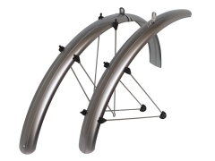 Крылья SKS PET SPB 60мм, 26&quot;, серый металлик