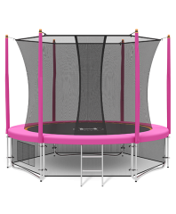 item_8758.240 Batyt dlya ylici - kypit ylichnii batyt v Moskve v internet-magazine «VELOSTANOK» batyt dlya ylici Батут Hasttings Classic Pink (3,05 м)