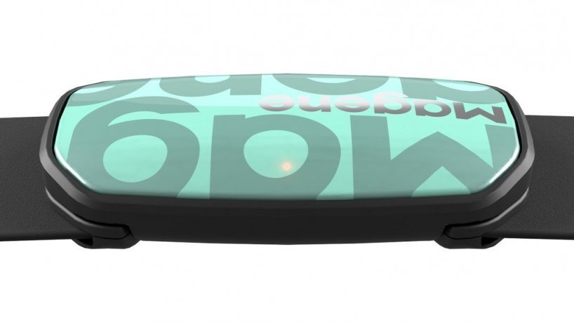 Нагрудный пульсометр Magene H603 (кардиомонитор) голубой