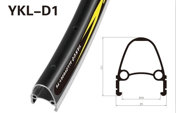 Обод двойной 20x1.75 чёр./CNC 36H