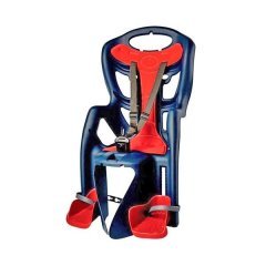 Детское заднее велокресло Bellelli Pepe Standardt Multifix. Цвет: синий, тёмно-серый, бежевый, белый, розовый, оранжевый, тёмно-синий. Вес до 22 килограмм