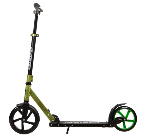Самокат 230.POLIS.GN21 для детей NOVATRACK POLIS PRO, зеленый