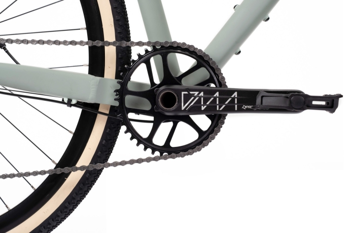 Шоссейный велосипед Format 5211 700С (2023) серо-зеленый-мат