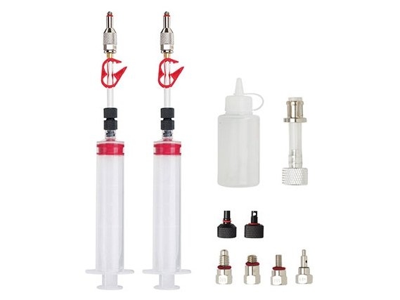 Jagwire wst031 комплект для прокачки гидролинии с адаптерами для shimano, magura, tektro, giant